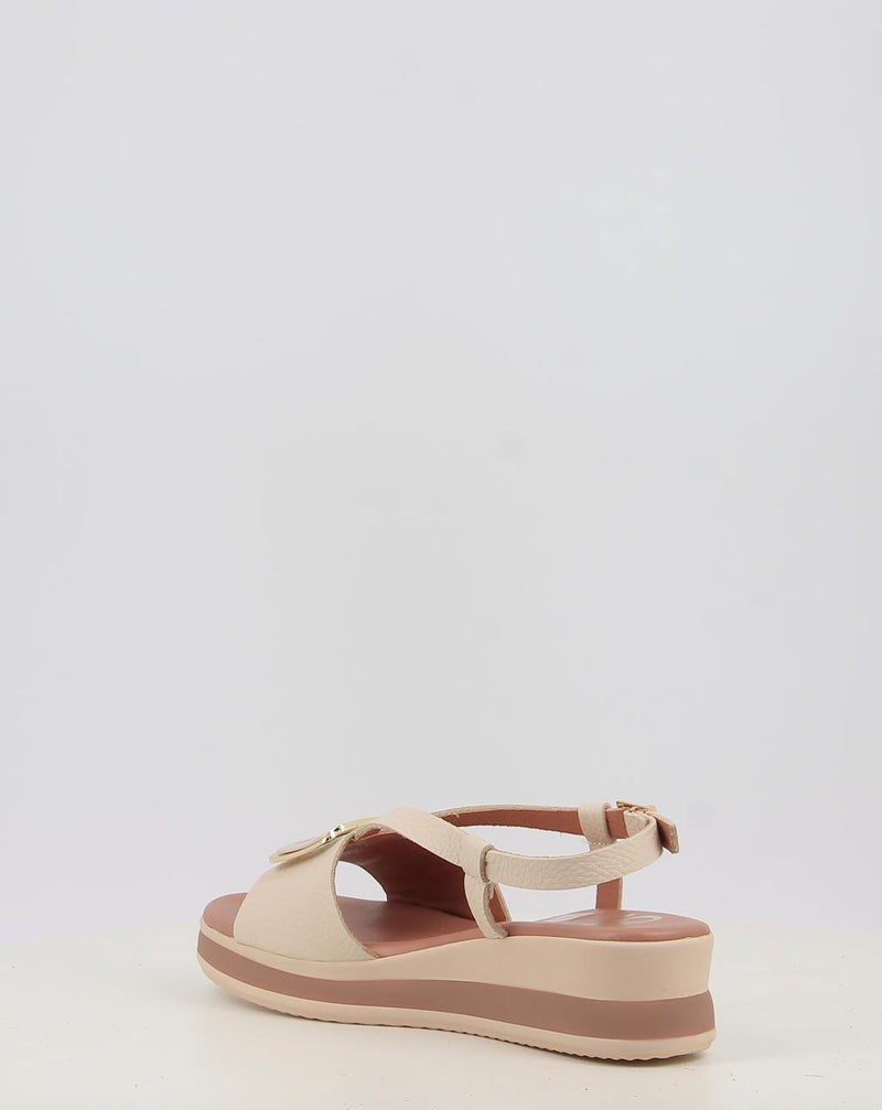 Sandalias OBI SHOES 6045 crema