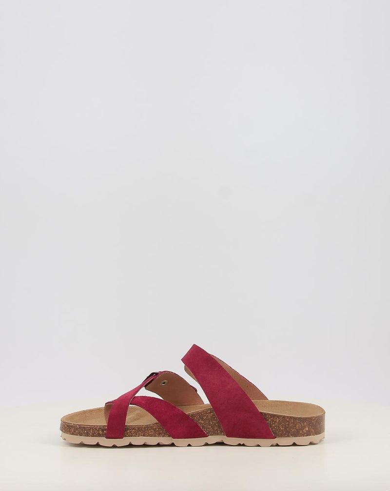 Sandalias OBI SHOES DALMA granate