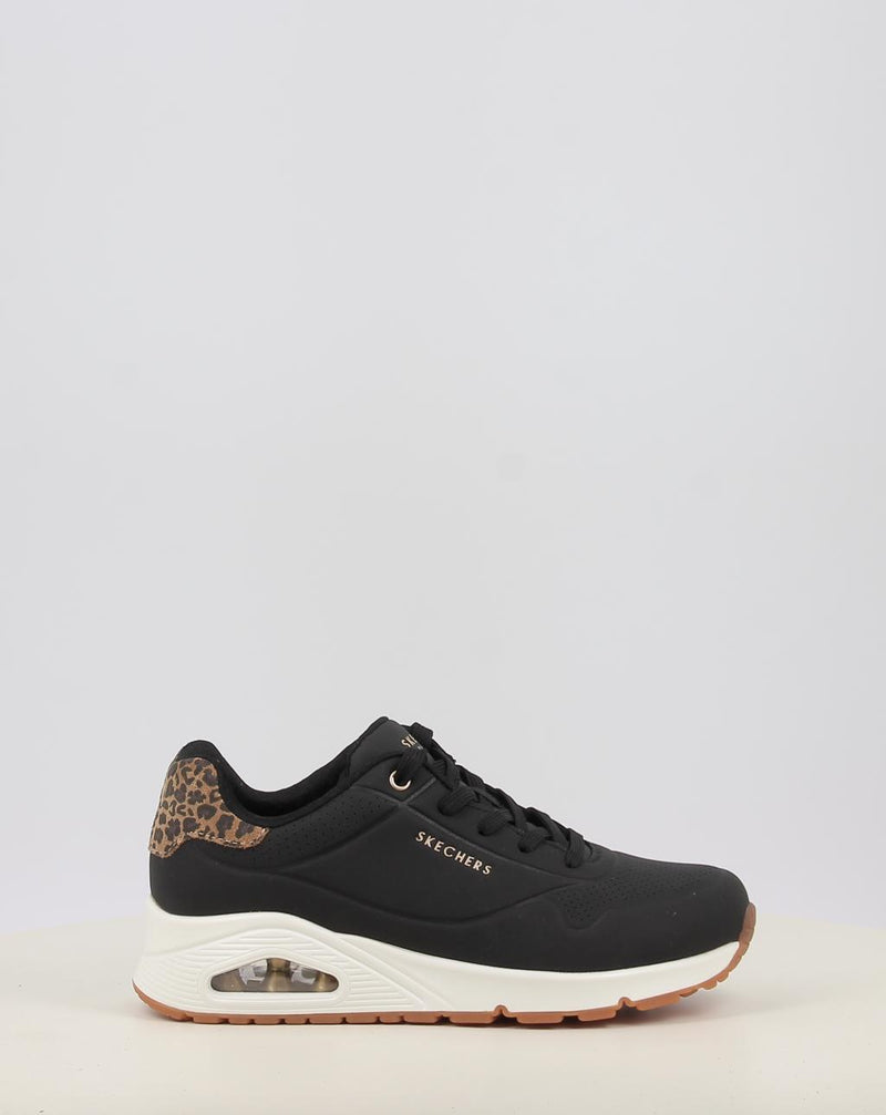 Zapatillas SKECHERS UNO - JUNGLE NITE negro