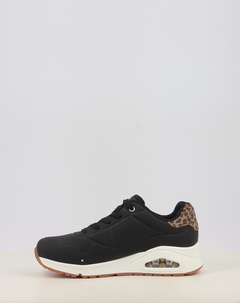 Zapatillas SKECHERS UNO - JUNGLE NITE negro