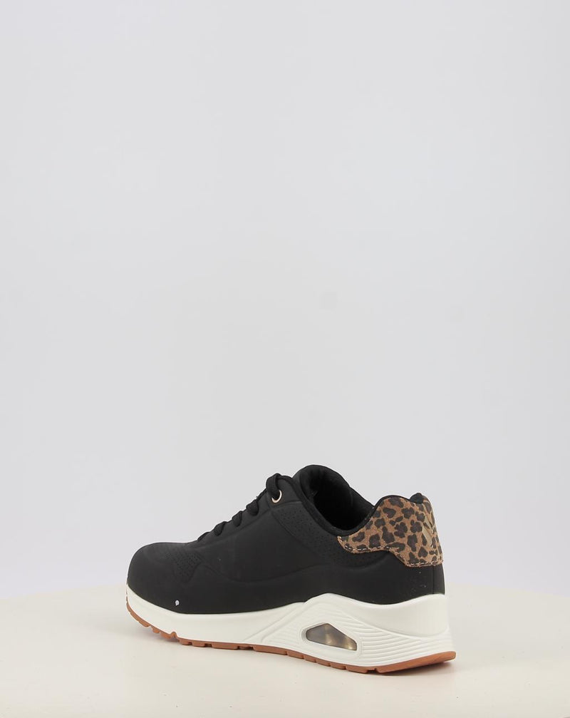 Zapatillas SKECHERS UNO - JUNGLE NITE negro