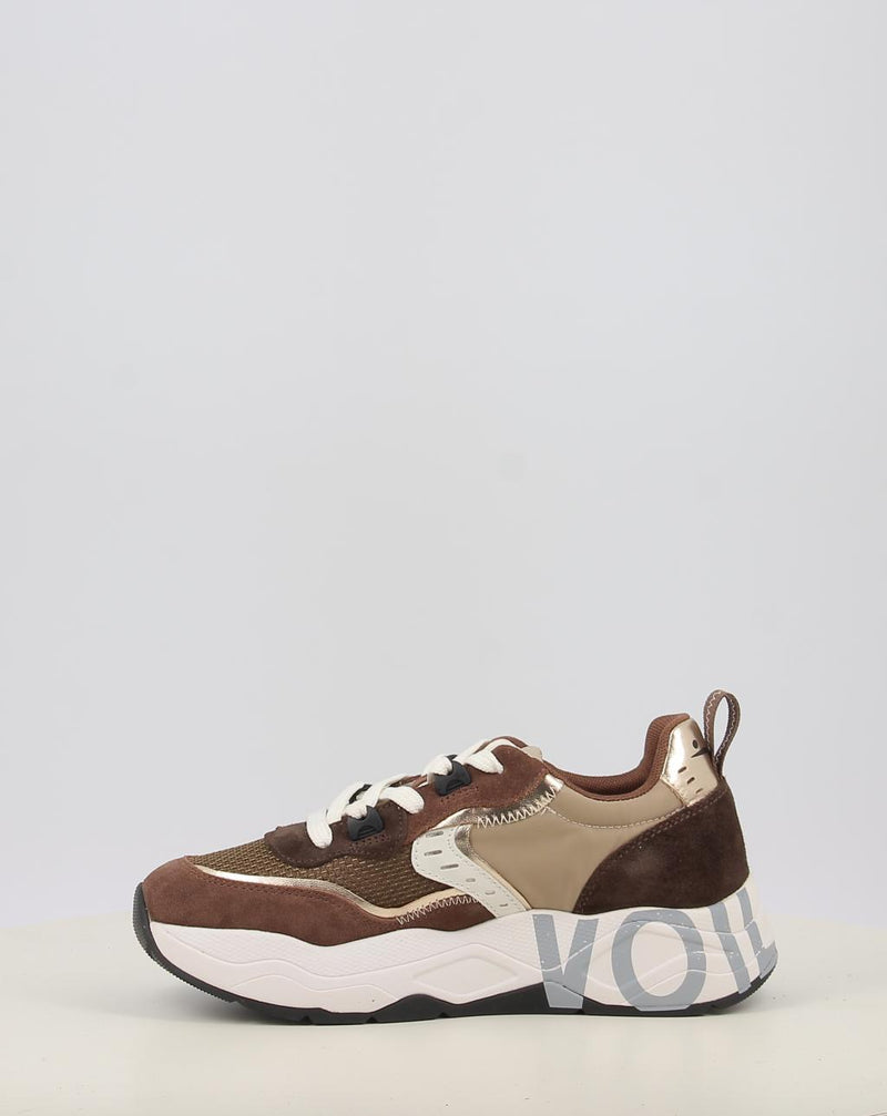 Zapatillas VOILE BLANCHE CLUB105 marrón