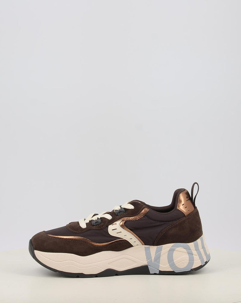 Zapatillas VOILE BLANCHE CLUB105 marrón