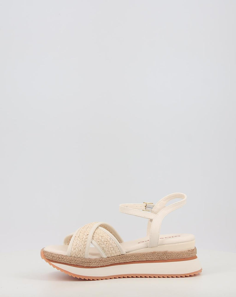 Sandalias GIOSEPPO BOSCAWEN 74032-P crema