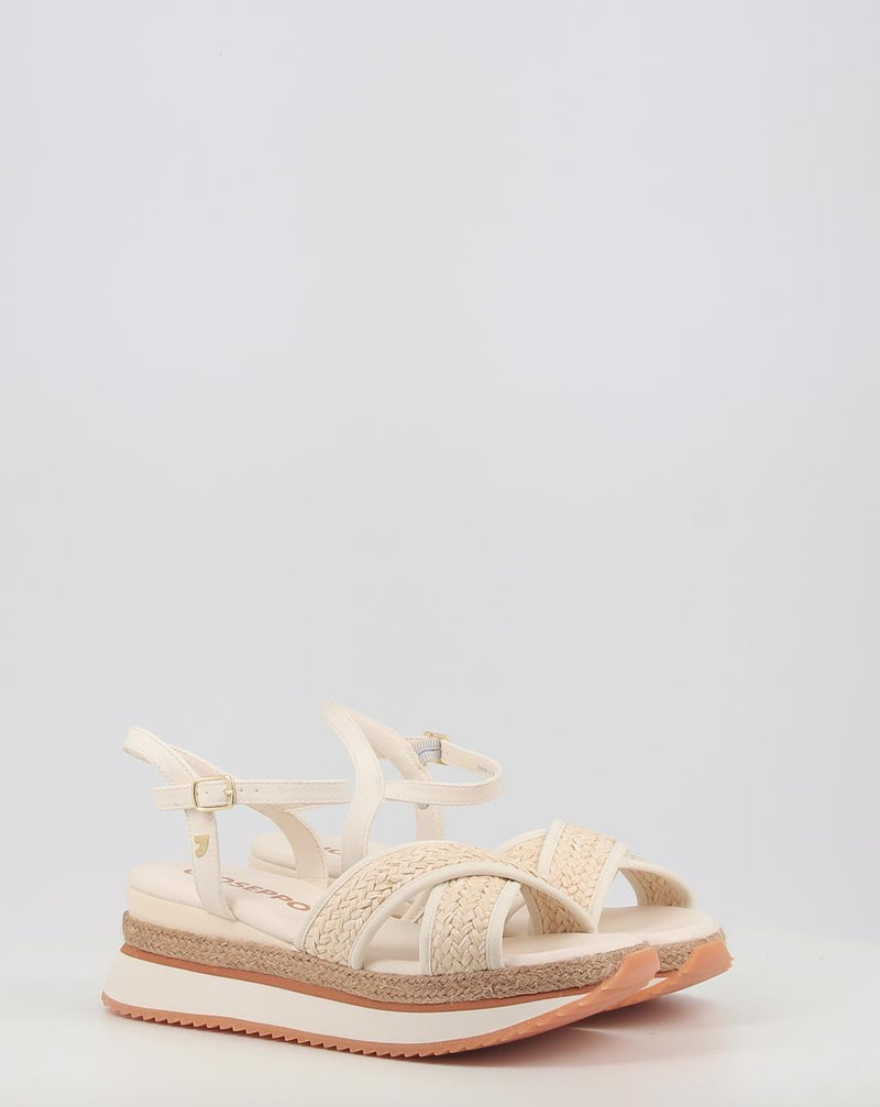 Sandalias GIOSEPPO BOSCAWEN 74032-P crema