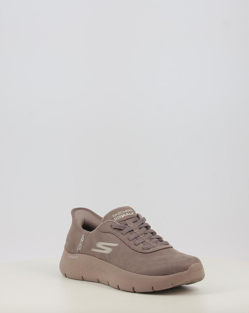 Zapatillas SKECHERS SLIP-INS: GO WALK FLEX- MALI marrón