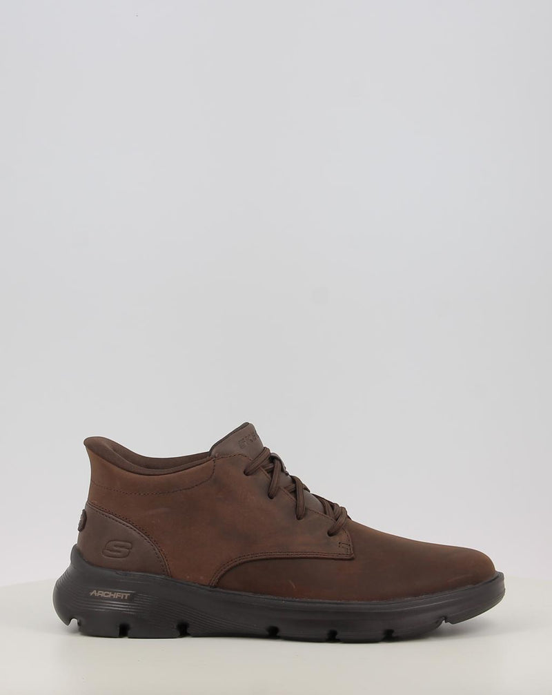 Botines SKECHERS ARCH FIT GARZA marrón