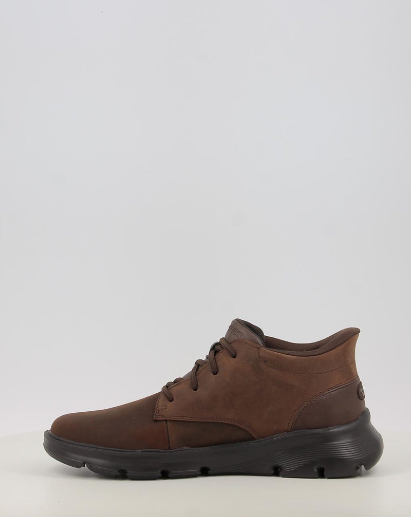 Botines SKECHERS ARCH FIT GARZA marrón