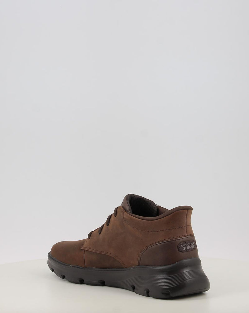 Botines SKECHERS ARCH FIT GARZA marrón