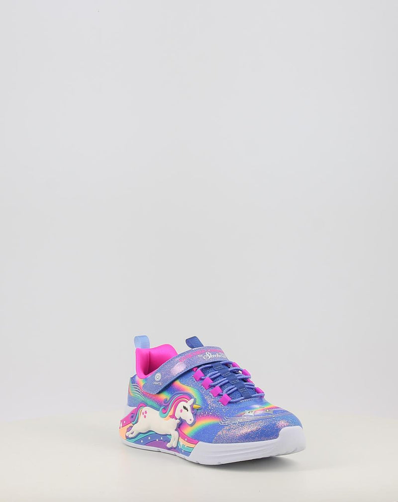 Zapatillas SKECHERS S-LIGHTS UNICORN CHASER 302298N-L azul