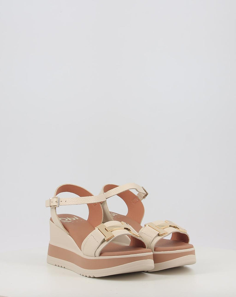 Sandalias OBI SHOES 5766 crema