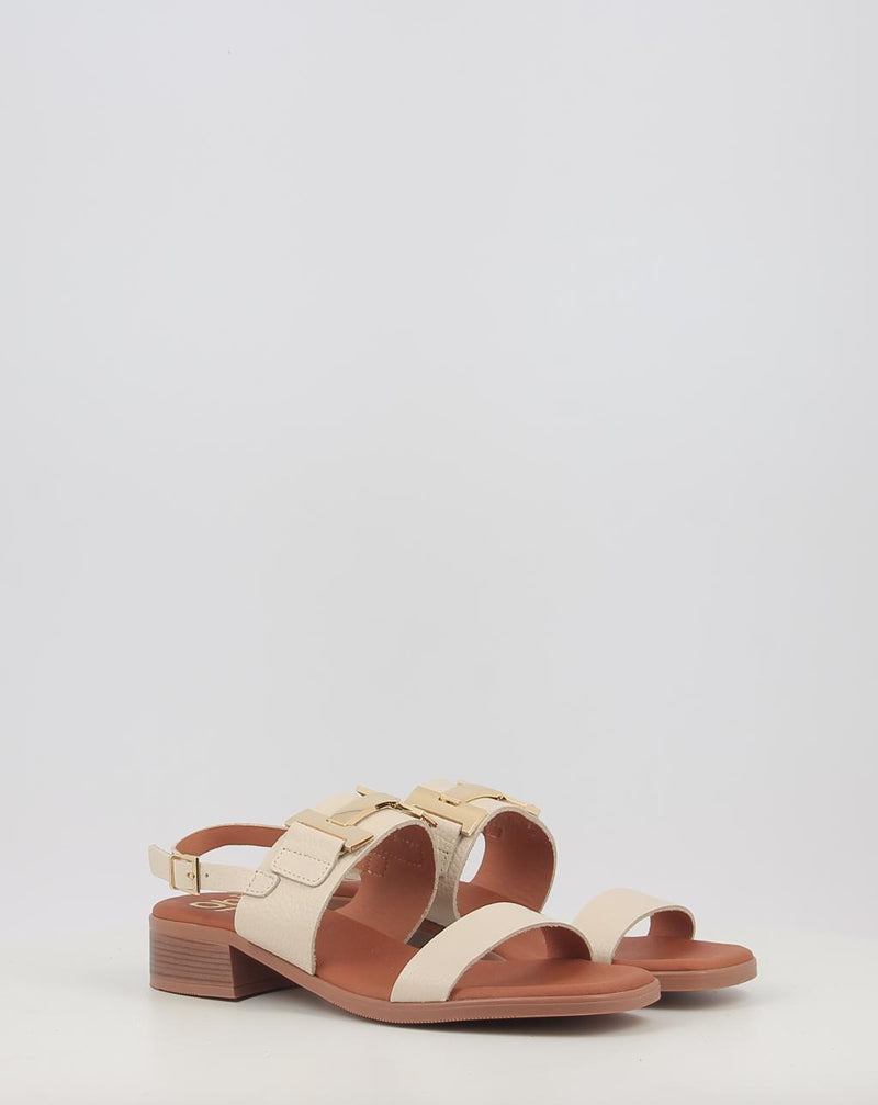 Sandalias OBI SHOES 5606 crema