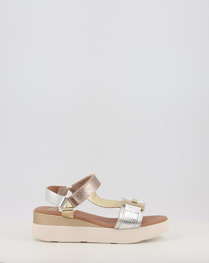 Sandalias OBI SHOES 5671 metalizado