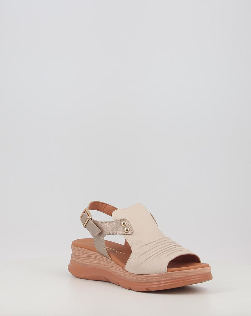Sandalias PAULA URBAN 24-17 crema