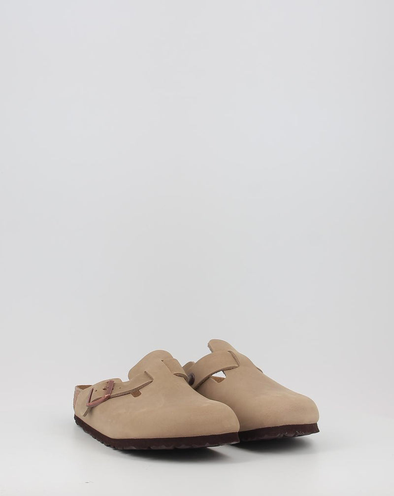 Zuecos BIRKENSTOCK BOSTON LEOI taupe