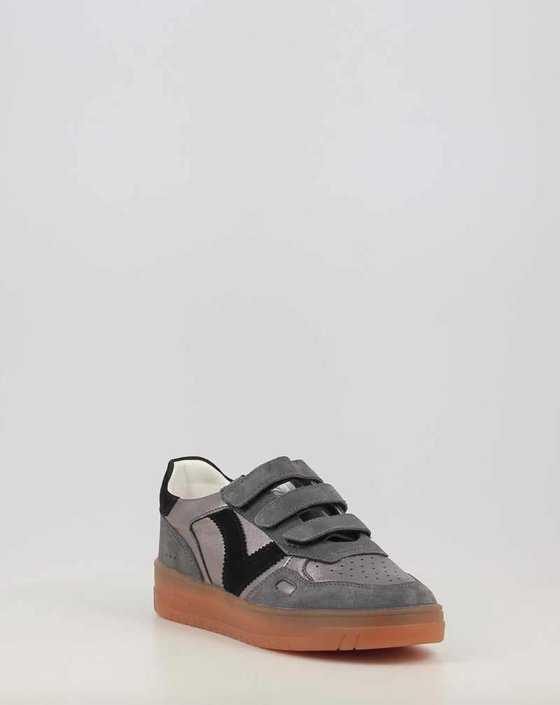 Zapatillas VICTORIA SEÚL TIRAS SERRAJE & METAL 1257141 gris