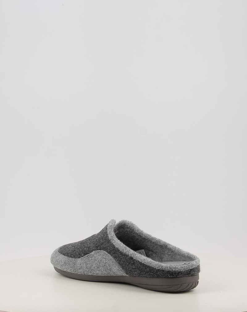 Zapatillas de Casa BIO RELAX FANCYWOOL 13660 gris