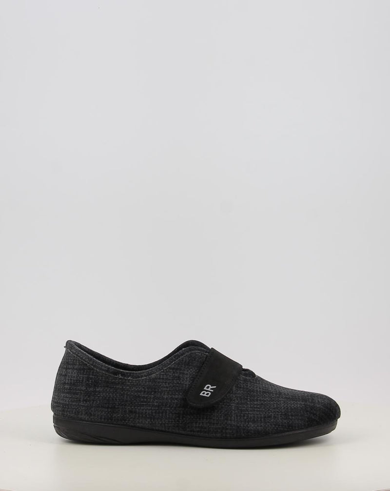 Zapatillas de Casa BIO RELAX ZOILO 13713 negro