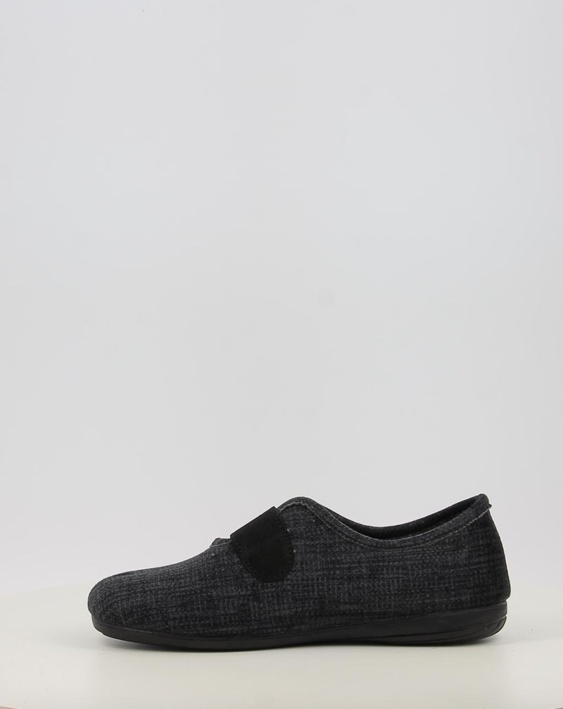 Zapatillas de Casa BIO RELAX ZOILO 13713 negro
