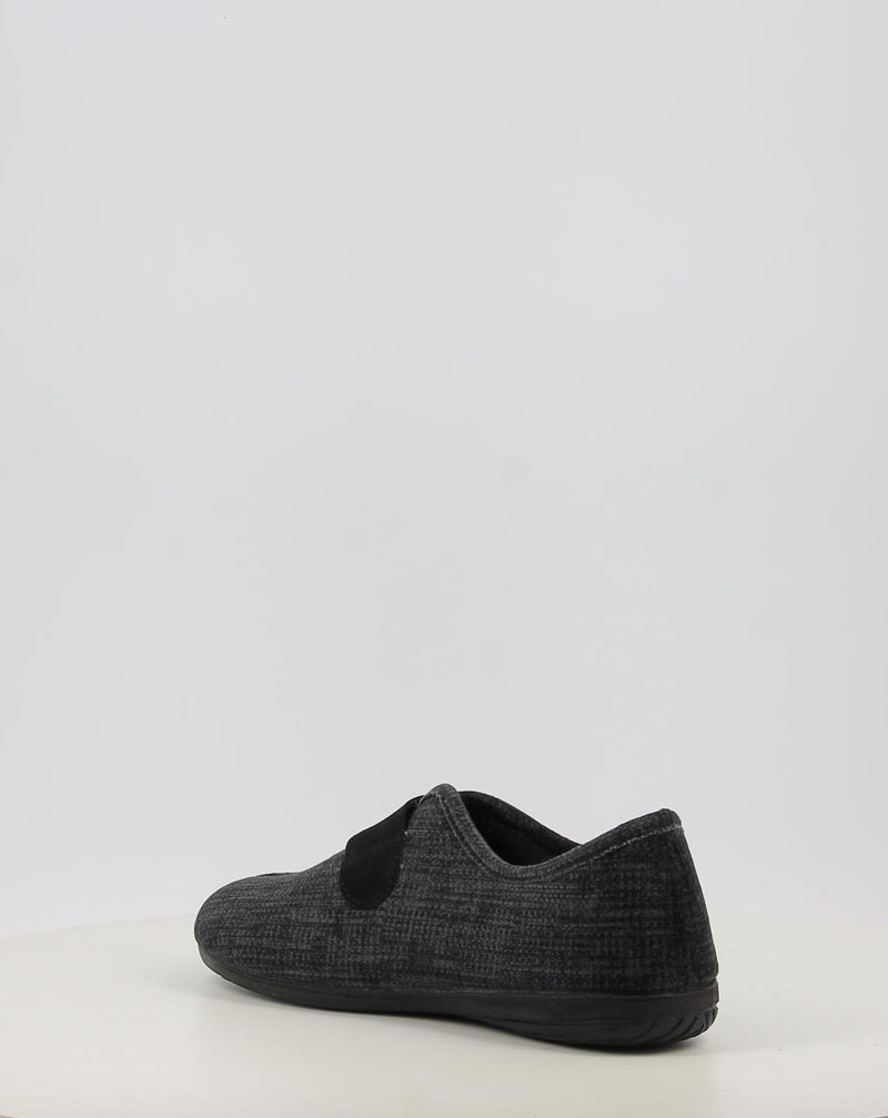 Zapatillas de Casa BIO RELAX ZOILO 13713 negro
