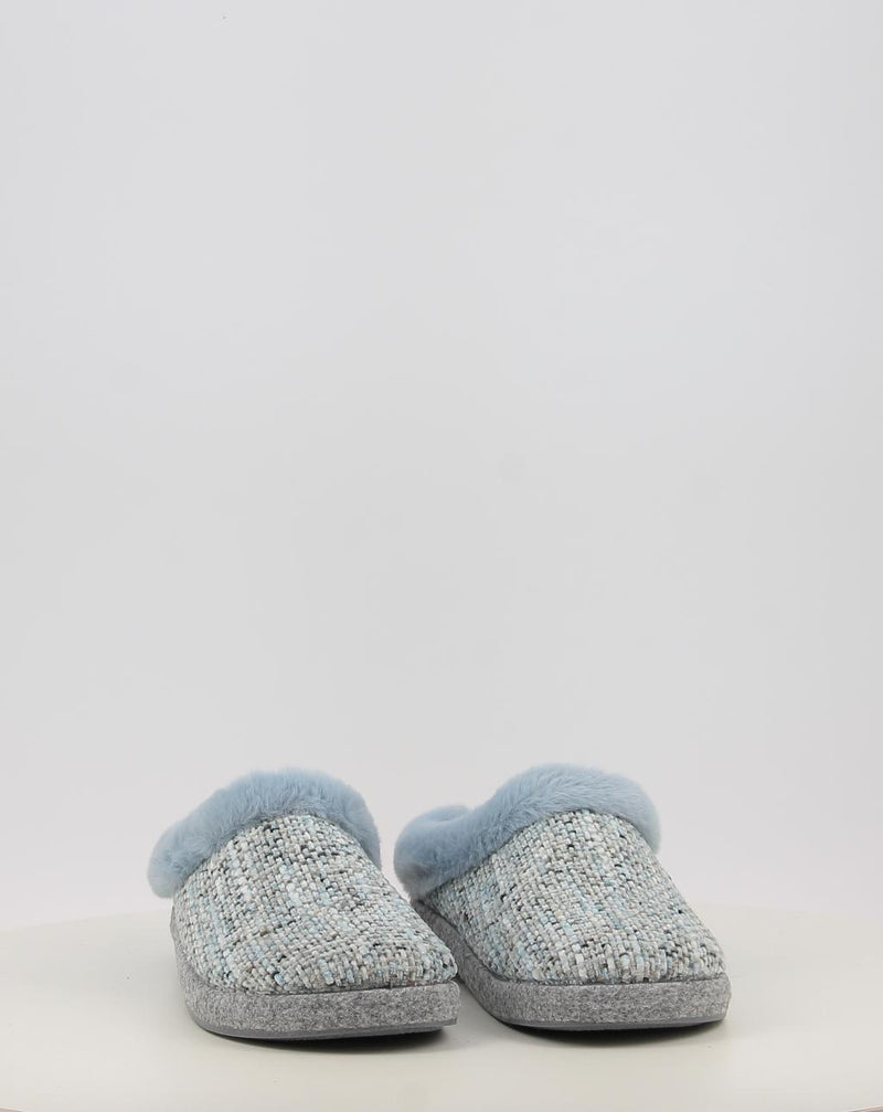 Zapatillas de Casa BIO RELAX KERCLA 12049 gris