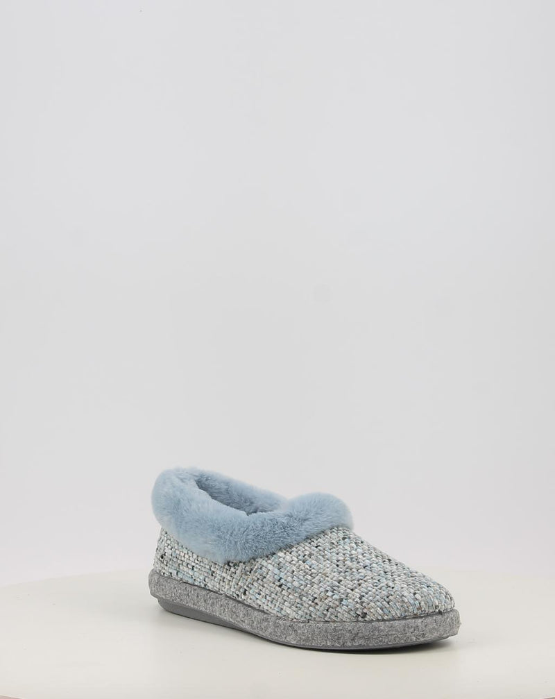 Zapatillas de Casa BIO RELAX KERCLA 12076 gris