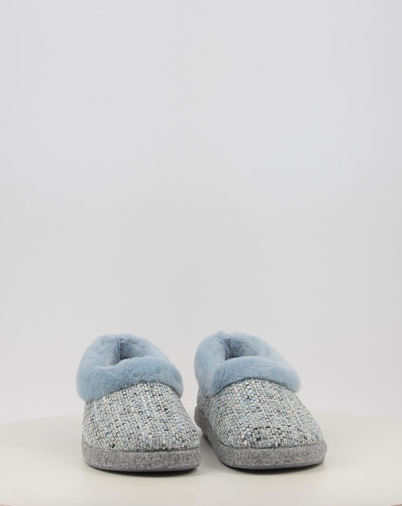 Zapatillas de Casa BIO RELAX KERCLA 12076 gris