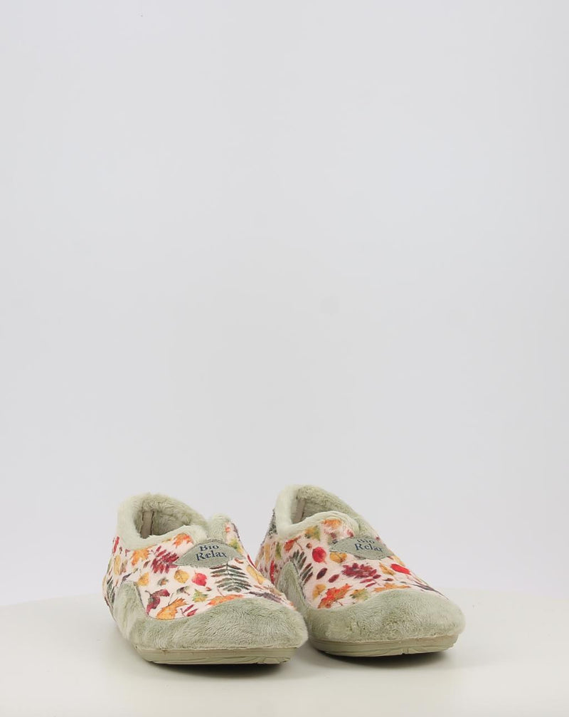 Zapatillas de Casa BIO RELAX GAIA 13043 verde
