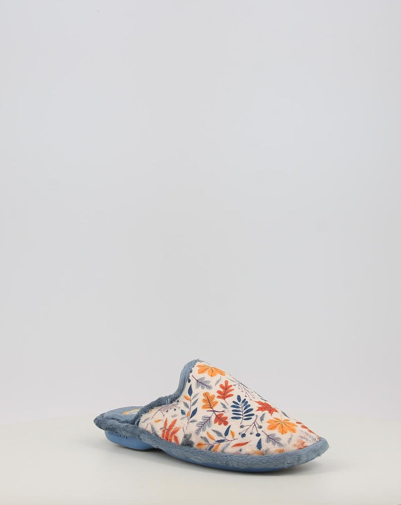 Zapatillas de Casa BIO RELAX GAIA 4538 azul
