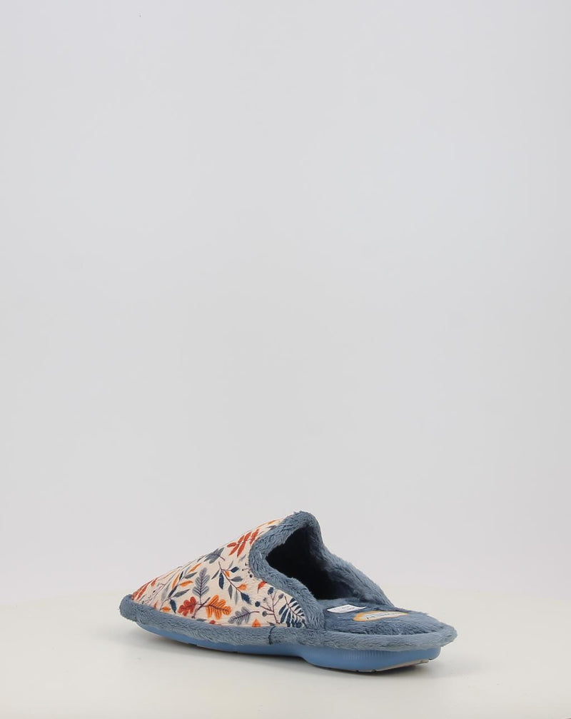 Zapatillas de Casa BIO RELAX GAIA 4538 azul
