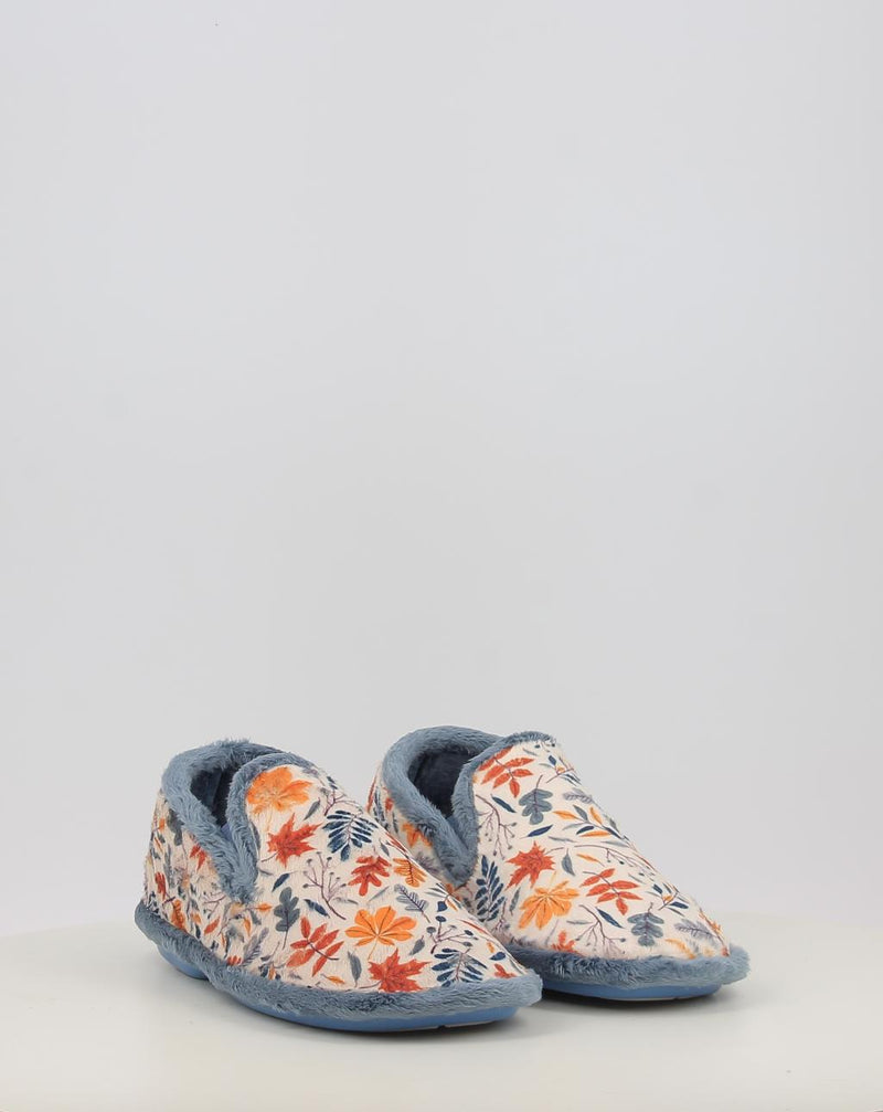 Zapatillas de Casa BIO RELAX GAIA 4539 azul