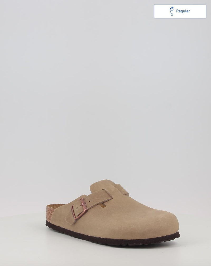 Zuecos BIRKENSTOCK BOSTON LEOI taupe