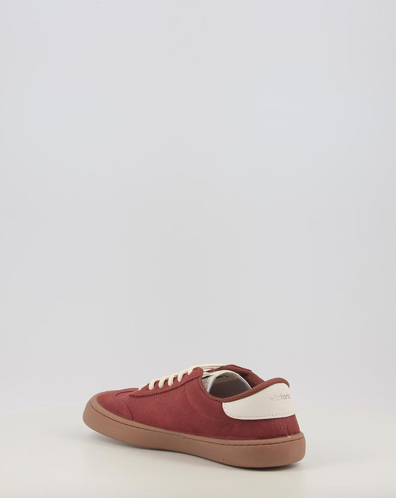 Zapatillas VICTORIA OLMO BAREFOOT EFECTO PIEL & SERRAJE 1186103 granate