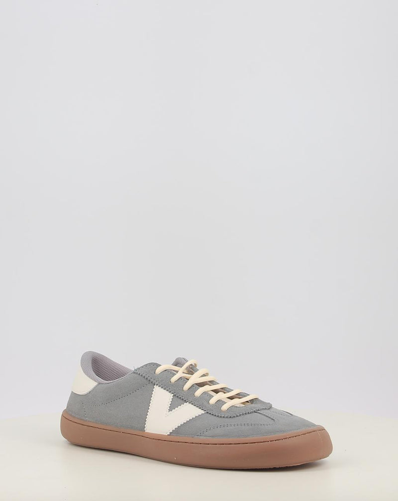 Zapatillas VICTORIA OLMO BAREFOOT EFECTO PIEL & SERRAJE 1186103 gris