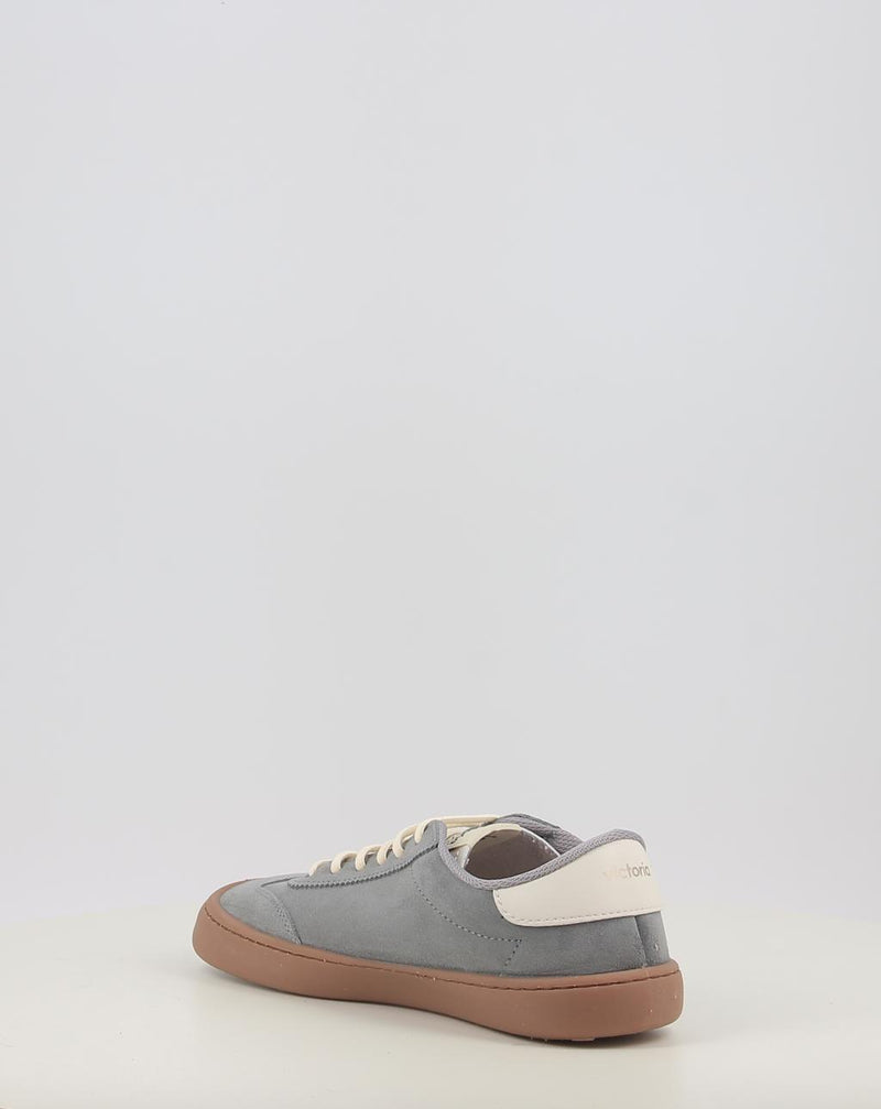 Zapatillas VICTORIA OLMO BAREFOOT EFECTO PIEL & SERRAJE 1186103 gris