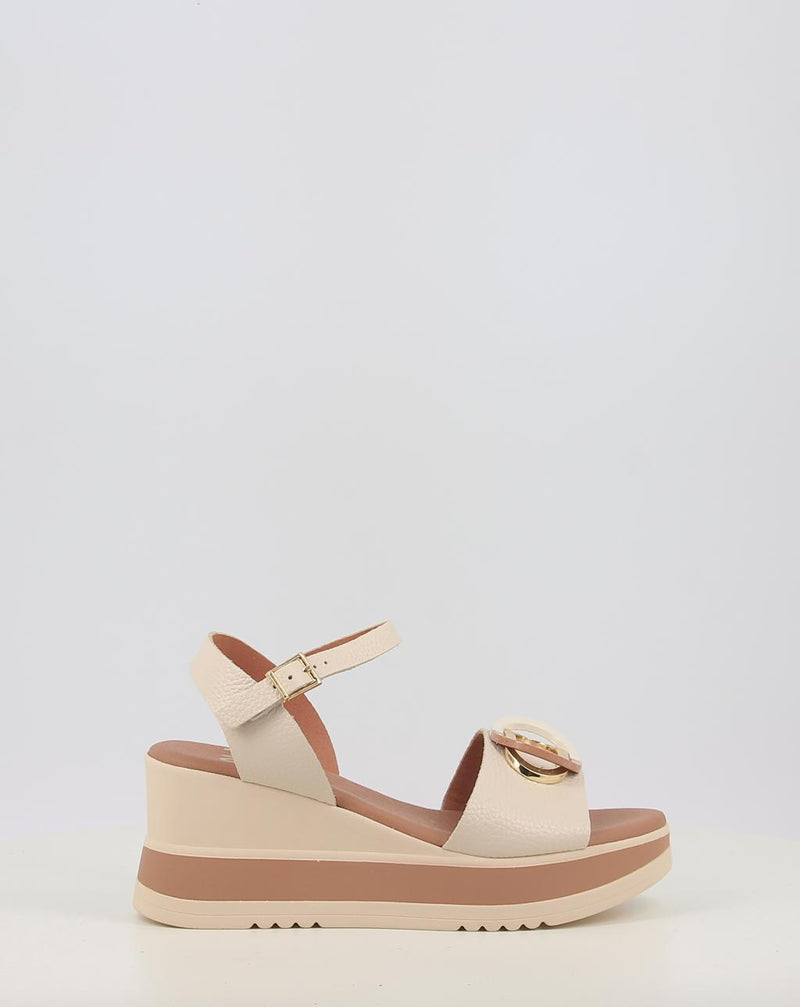 Sandalias OBI SHOES 5765 crema