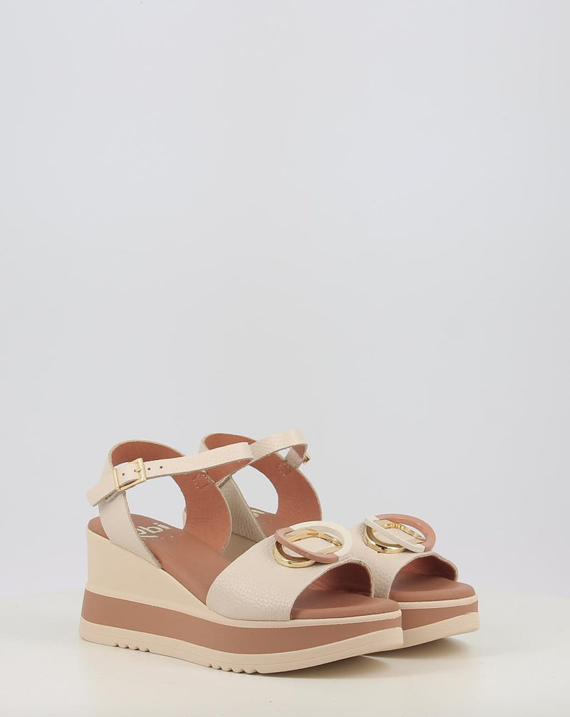 Sandalias OBI SHOES 5765 crema