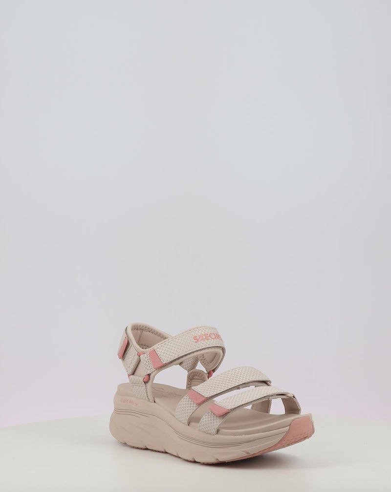 Sandalias SKECHERS D'LUX WALKER SANDAL - SEA-SCAPE 119826 taupe